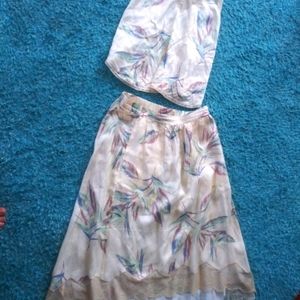 Zadig and voltaire skirt and cami